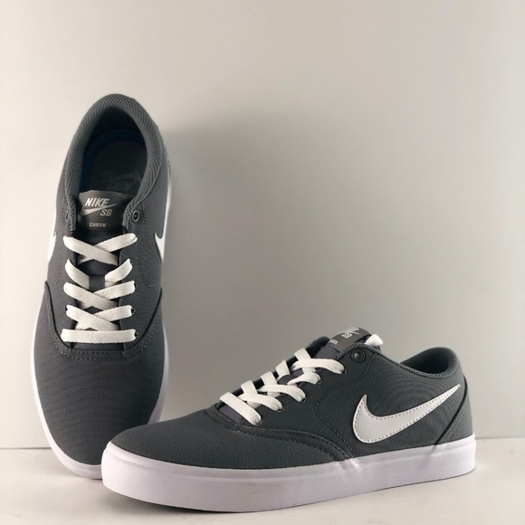 Nike Shoes | Nike Sb Check Solar Cool Grey Shoes | Poshmark